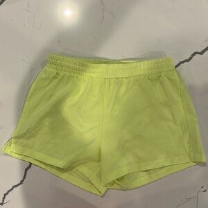 Brand new, never worn Old Navy, active neon yellow shorts.